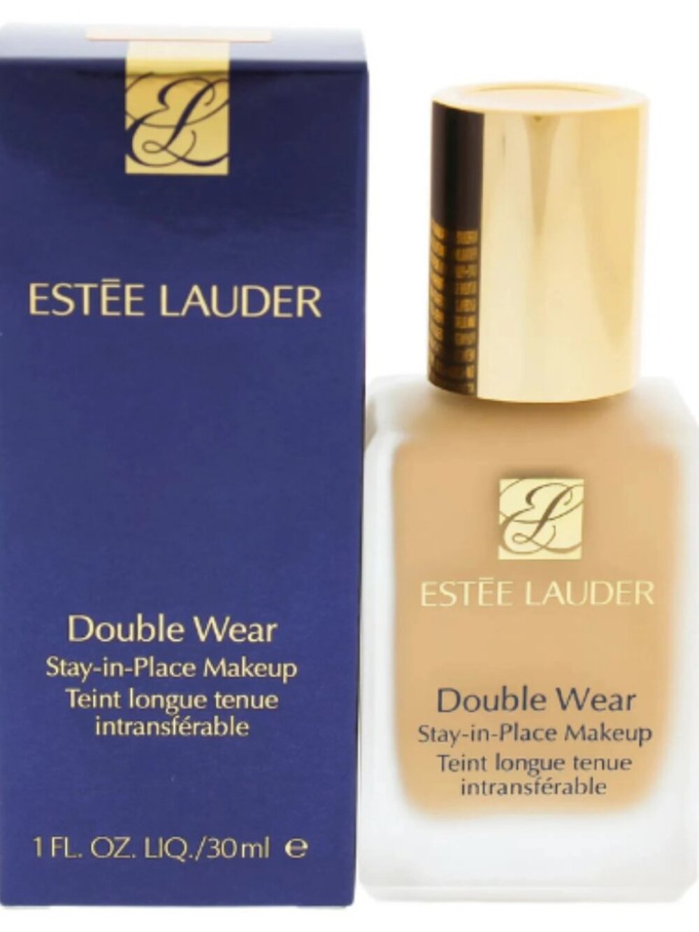 Estee Lauder Double Wear Stay-in-Place Makeup 1W1 Bone 1 OZ/30 ML New